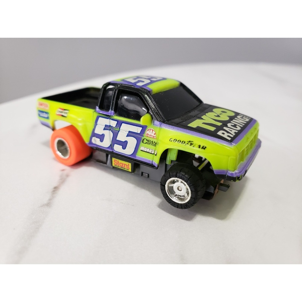 TYCO Magnum 440X2 Slot Car NISSAN PICKUP TRUCK TYCO RACING #55  UNTESTED